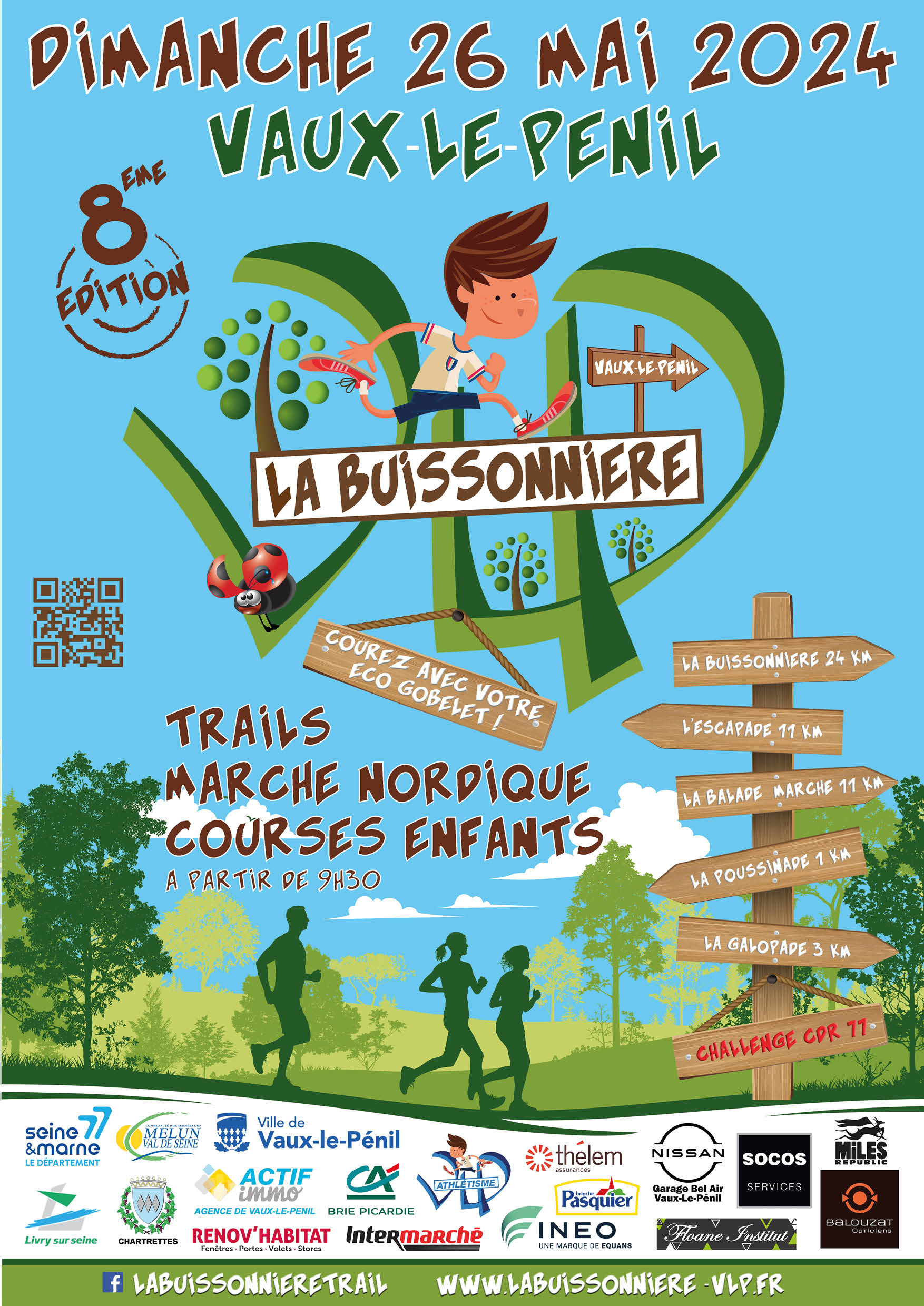 8ème édition du trail de La Buissonnière